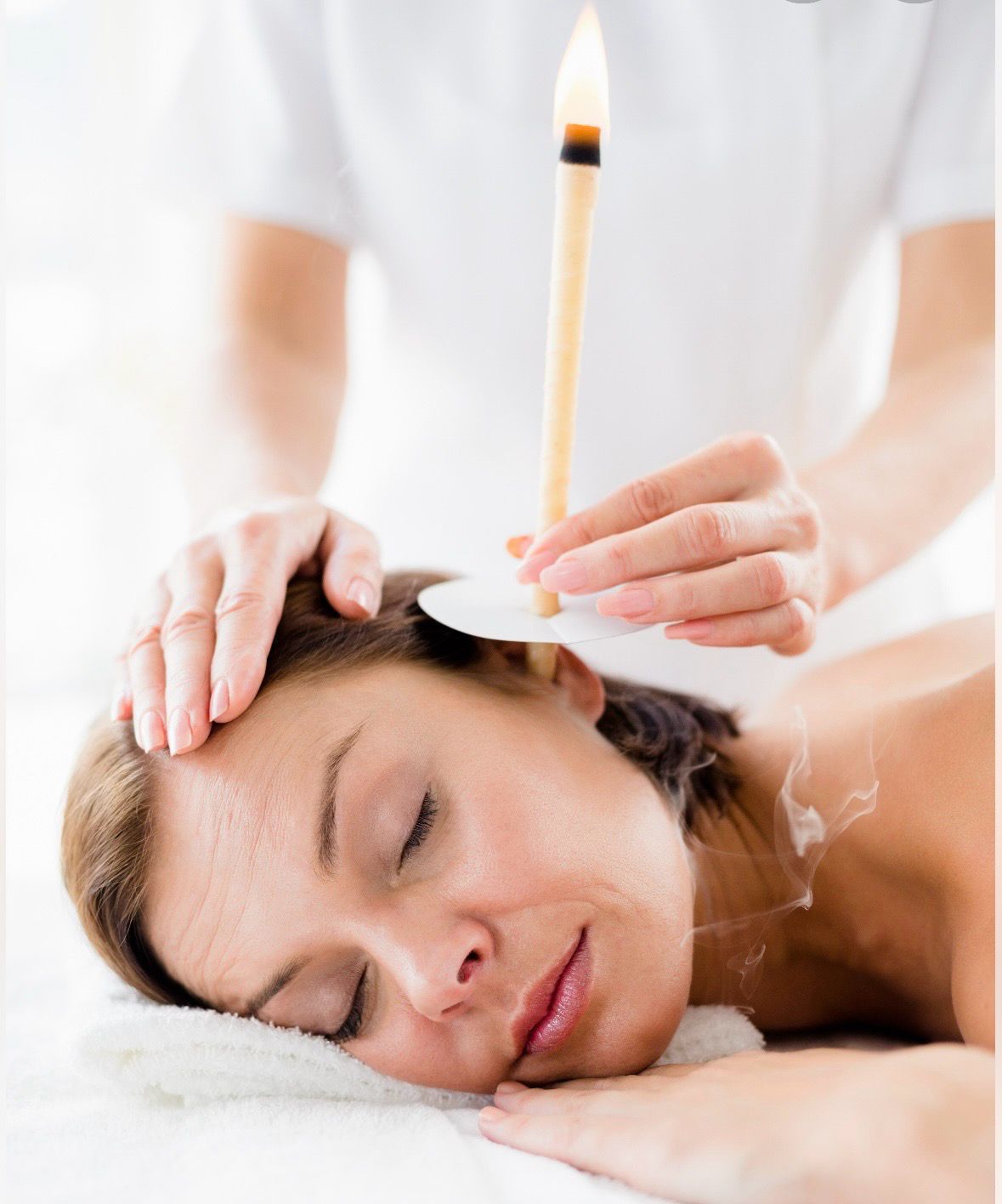 Ear candling holistic therapy Winnipeg spa